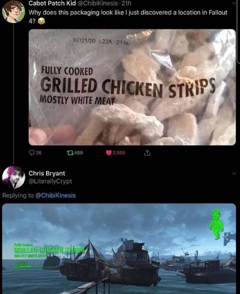 Fallout Chicken Strips Discovery