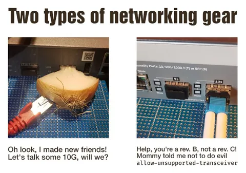 Two Types of Networking Gear