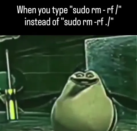 sudo rm -rf nuclear explosion