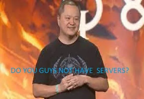 Do You Guys Not Have Servers?