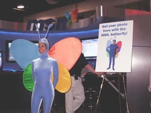 MSN Butterfly Photo Booth