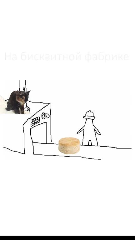 Кошки на бисквитной фабрике
