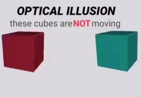 Кубы, которые не двигаются