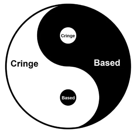 Cringe Based Yin Yang