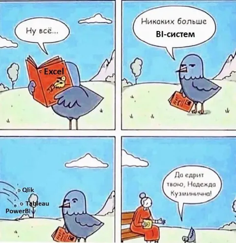 Никаких больше BI-систем
