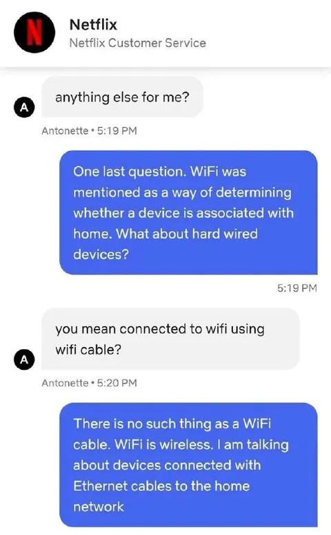 There Is No WiFi Cable
