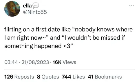 First Date Flirting Like a Red Flag