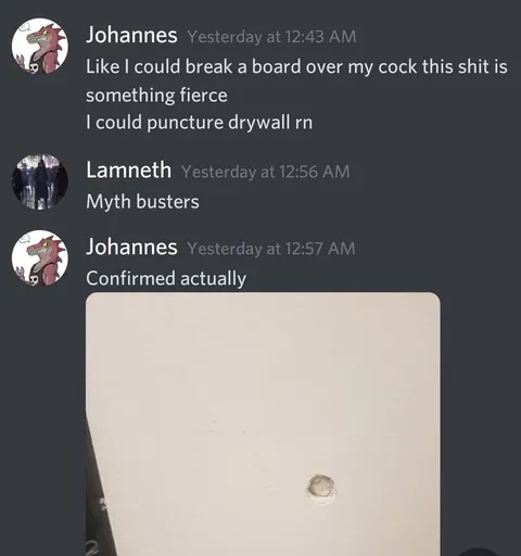 Confirmed Drywall Puncture