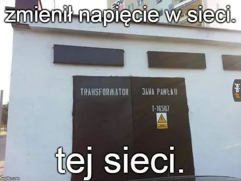 Zmienił napięcie w sieci
