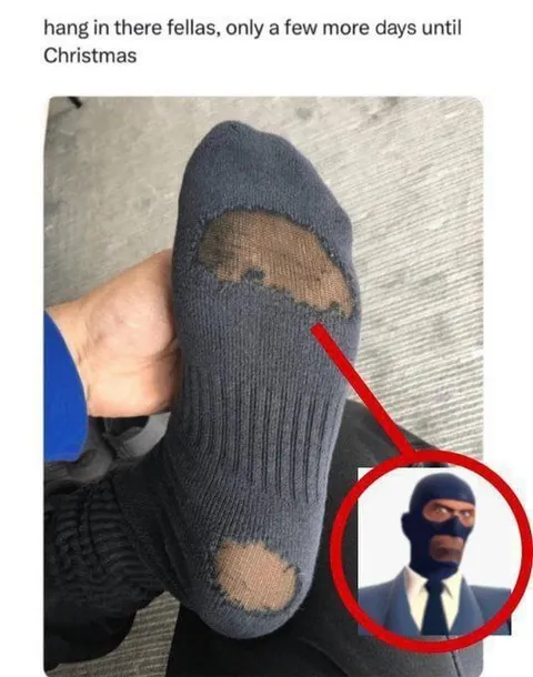 hang in there fellas Christmas