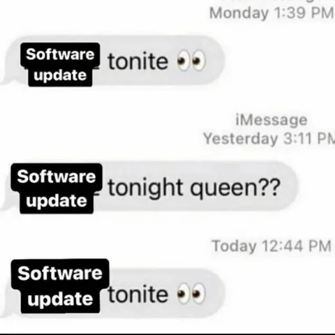 Software Update Tonight