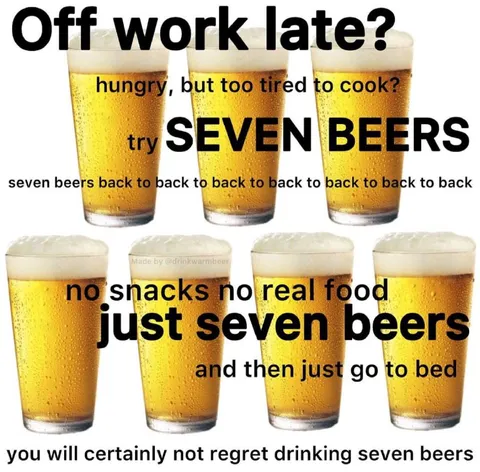 Seven Beers After Work