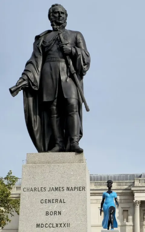 General Born Statue Scene