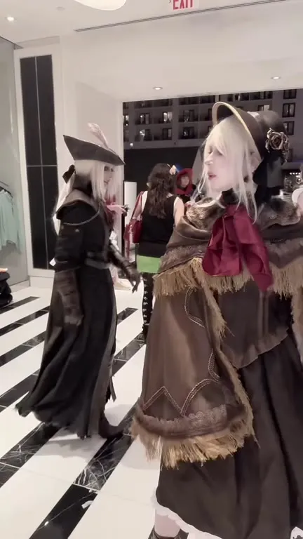 Cosplay Faces the Camera
