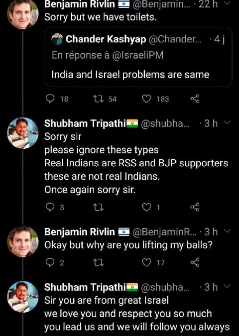 India and Israel Problems Are Same