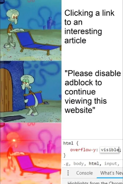 Adblock Ruins Everything