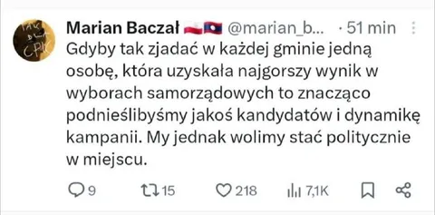 Politycznie stoimy w miejscu