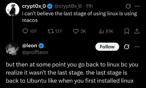 The Last Stage of Using Linux