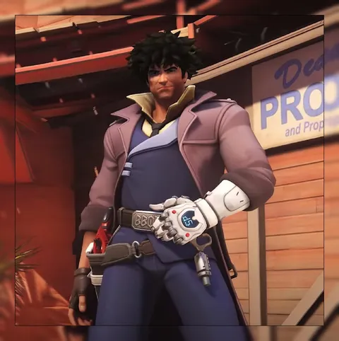 Anime Mechanic Stares Down