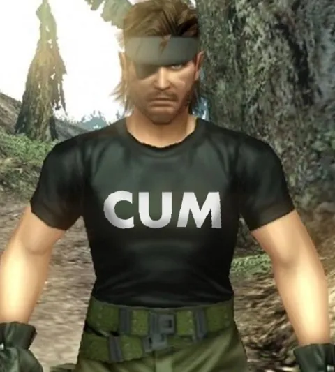 Snake wearing a CUM shirt