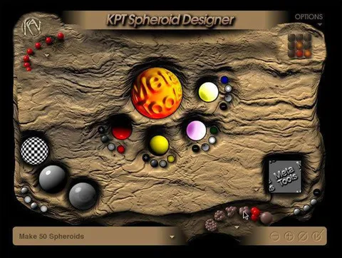 KPT Spheroid Designer Screenshot