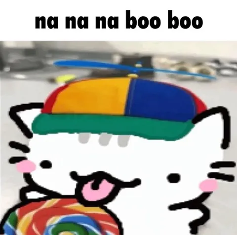 Na Na Na Boo Boo Cat