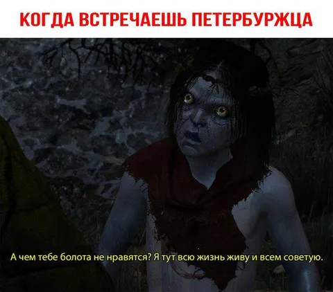 Когда встречаешь петербуржца