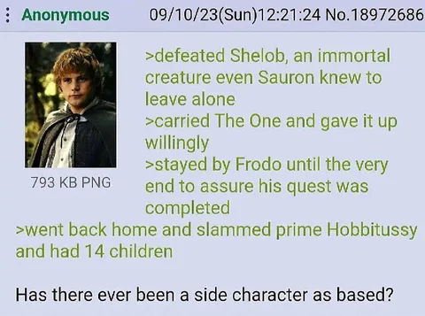 Based Side Character Frodo