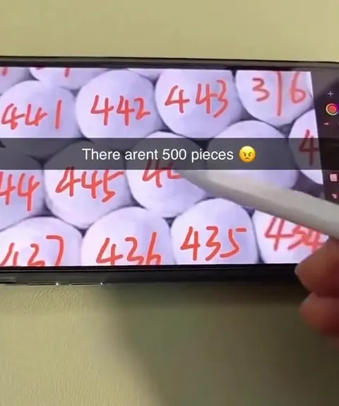 There Aren't 500 Pieces