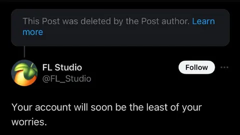 Deleted Post Least of Your Worries