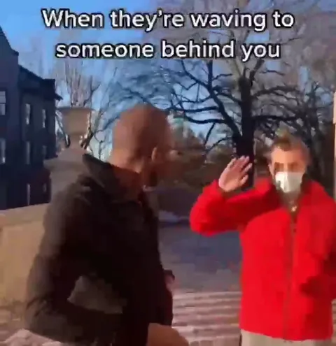 When They Wave Behind You