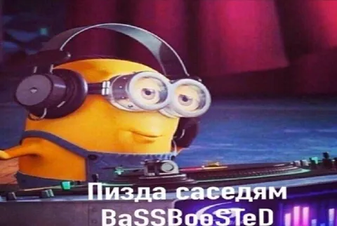Пизда соседям с басами