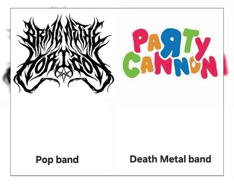 Party Cannon Death Metal Logo