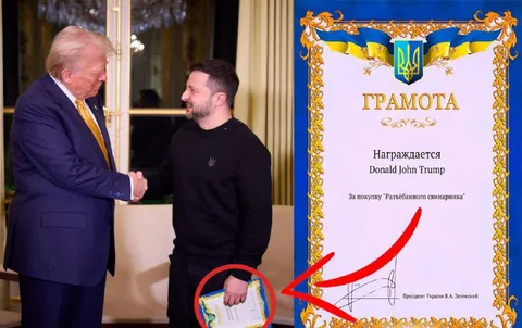 Грамота за разбитый свинарник