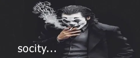 Joker Says Society