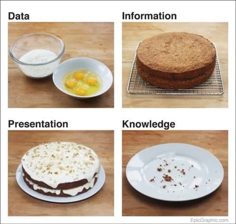 Data Information Presentation Knowledge