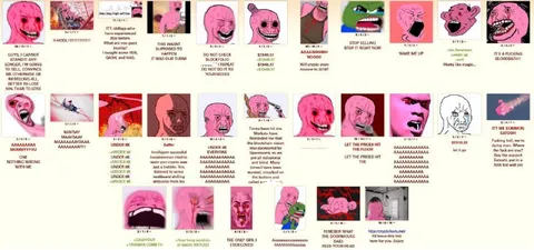 Pink Wojak Emotional Breakdown