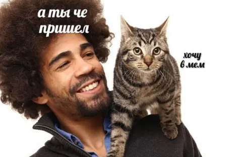 А ты чё пришел — хочу в мем