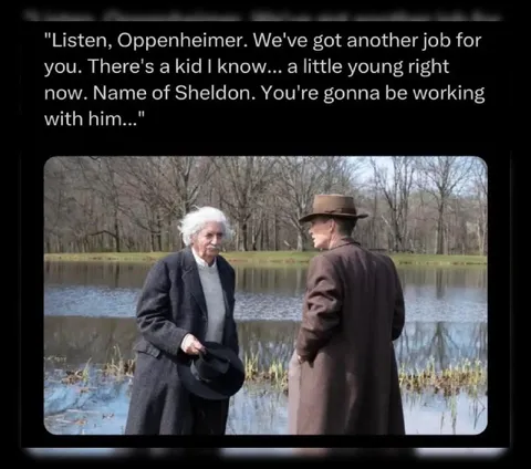 Oppenheimer Gets a Sheldon Job