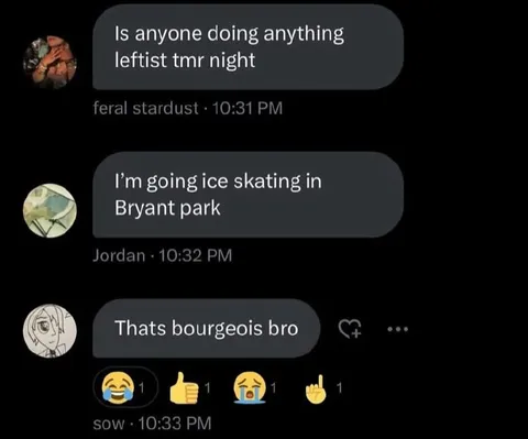 That’s Bourgeois Bro