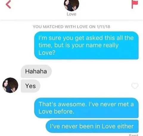 Never Been in Love