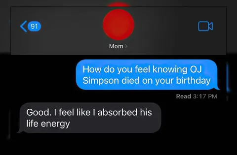 Absorbed OJ Simpson's Life Energy