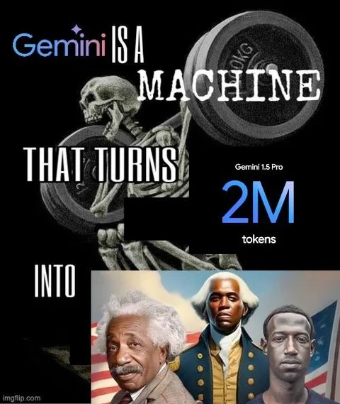 Gemini Turns Tokens Into People