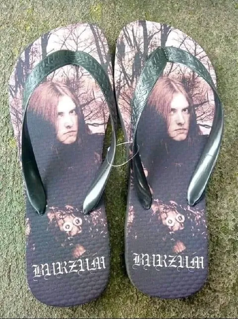 Шлёпанцы с Burzum