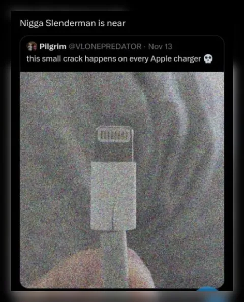 Slenderman Near the Charger