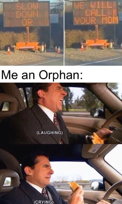 Me an Orphan Laughing and Crying