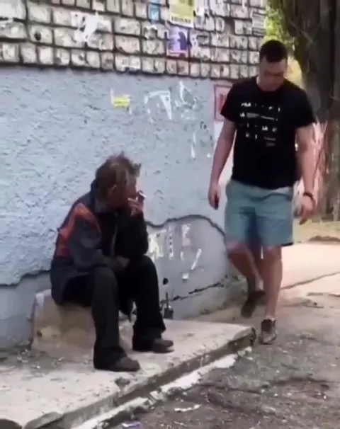 Случайный разговор на улице