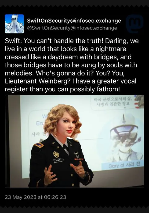 Taylor Swift Can Handle the Truth