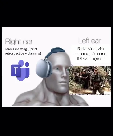 Teams Meeting Versus Zorane Zorane