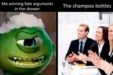 Winning Arguments in the Shower